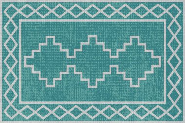 Kilim ve Navajo Halı Modern Deseni yüksek çözünürlüklü trend renkleriyle