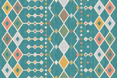 Kilim ve Navajo Halı Modern Deseni yüksek çözünürlüklü trend renkleriyle