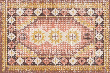 Kilim ve Navajo Halı Modern Deseni yüksek çözünürlüklü trend renkleriyle