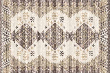 Kilim ve Navajo Halı Modern Deseni yüksek çözünürlüklü trend renkleriyle
