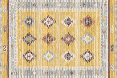 Kilim ve Navajo Halı Modern Deseni yüksek çözünürlüklü trend renkleriyle