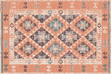 Kilim ve Navajo Halı Modern Deseni yüksek çözünürlüklü trend renkleriyle