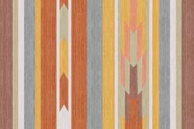 Kilim ve Navajo Halı Modern Deseni yüksek çözünürlüklü trend renkleriyle