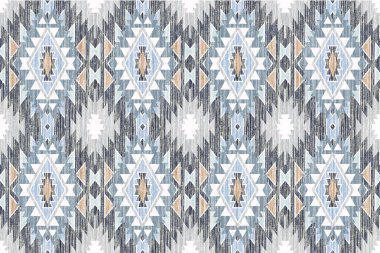 Kilim ve Navajo Halı Modern Deseni yüksek çözünürlüklü trend renkleriyle