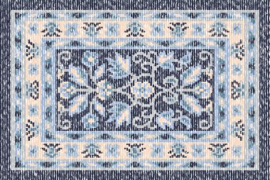 Halk sanatı ve çiçek tasarımı modern desenli halı ve dokusu yüksek çözünürlüklü trend renklere sahip