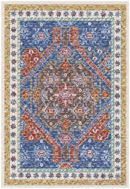 Halk sanatı ve çiçek tasarımı modern desenli Vektör Halı ve dokusu yüksek çözünürlüklü trend renklere sahip