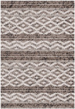 Yüksek çözünürlüklü trend renkleriyle Geometrik Halı Modern Deseni