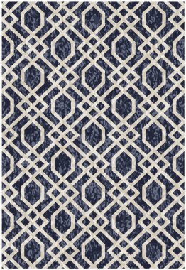 Yüksek çözünürlüklü trend renkleriyle Geometrik Halı Modern Deseni
