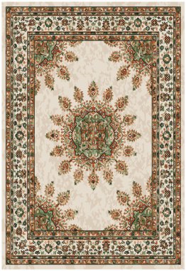Yüksek çözünürlüklü trend renkleriyle Geometrik Halı Modern Deseni