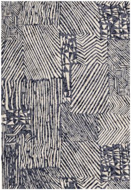 Yüksek çözünürlüklü trend renkleriyle Geometrik Halı Modern Deseni