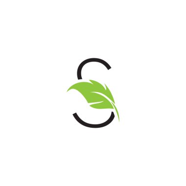 Yaprak Logolu S harfi