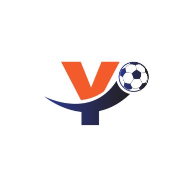 Futbol topu logolu Y harfi