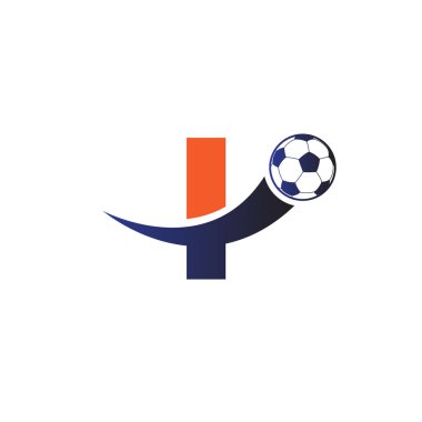 Futbol topu logosu olan mektup I