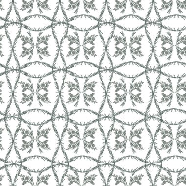 Tek renkli yeşil kaki desenli arka plan göl yaşamını destekliyor. Vektör illüstrasyonu