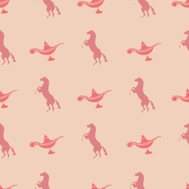  Atlar, develer, Arap evleri ve desenleri, pürüzsüz desenler, parmak izleri arka plan, pürüzsüz desenler, parmak izleri