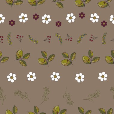 Doğa bitkileri ve sonbahar mevsimi ve desenler, kusursuz desen, parmak izi arka plan, kusursuz desen, parmak izi arka plan.