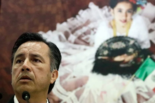 Agosto 2023 Ciudad México México Gobernador Del Estado Veracruz Cuitlahuac — Foto de Stock