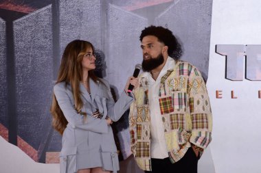 30 Mayıs 2023, Mexico City: Yönetmen Steven Caple Jr: Transformers 'ın kırmızı halısına katılır: Cinepolis Perisur' da Canavarların Yükselişi Film Prömiyeri, 30 Mayıs 2023, Mexico City. Fotoğraf: Carlos Tischler / Eyepix Group)