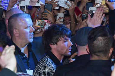 20 Mart 2023, Mexico City: İngiliz şarkıcı Louis Tomlinson, 20 Mart 2023 'te Mexico City, Mexico City' deki 