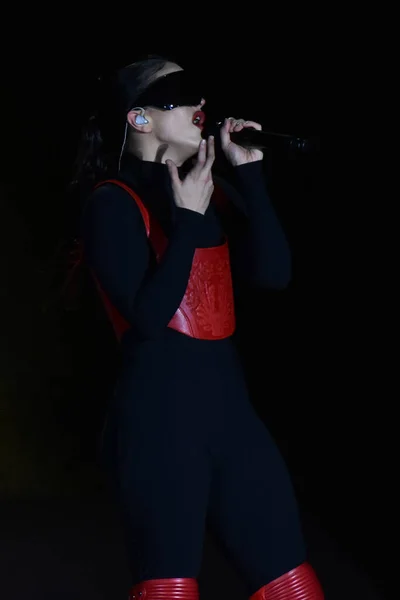 Kwietnia 2023 Mexico City Meksyk Hiszpańska Piosenkarka Pop Rosalia Lat — Zdjęcie stockowe