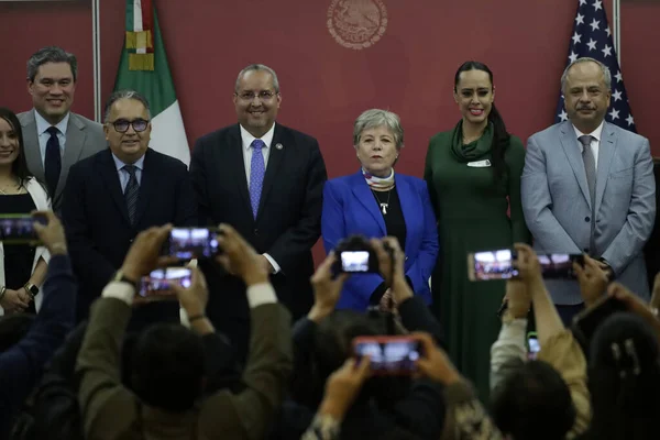 Sierpnia 2023 Mexico City Meksyk Kanclerz Meksyku Alicia Barcena Ibarra — Zdjęcie stockowe