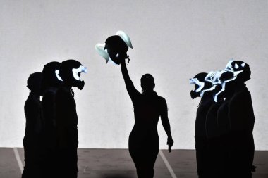 28 Nisan 2023, Mexico City, Meksika: 30 yaşındaki İspanyol pop şarkıcısı Rosalia, 