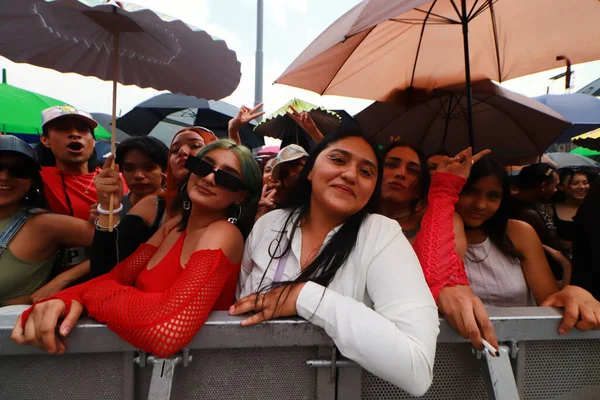 April 2023 Mexico City Mexico Thousands Fans Spanish Urban Music — Stock Photo, Image