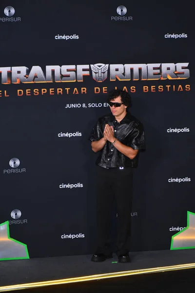 Maj 2023 Mexico City Mexiko Skådespelaren Anthony Ramos Går Transformers — Stockfoto