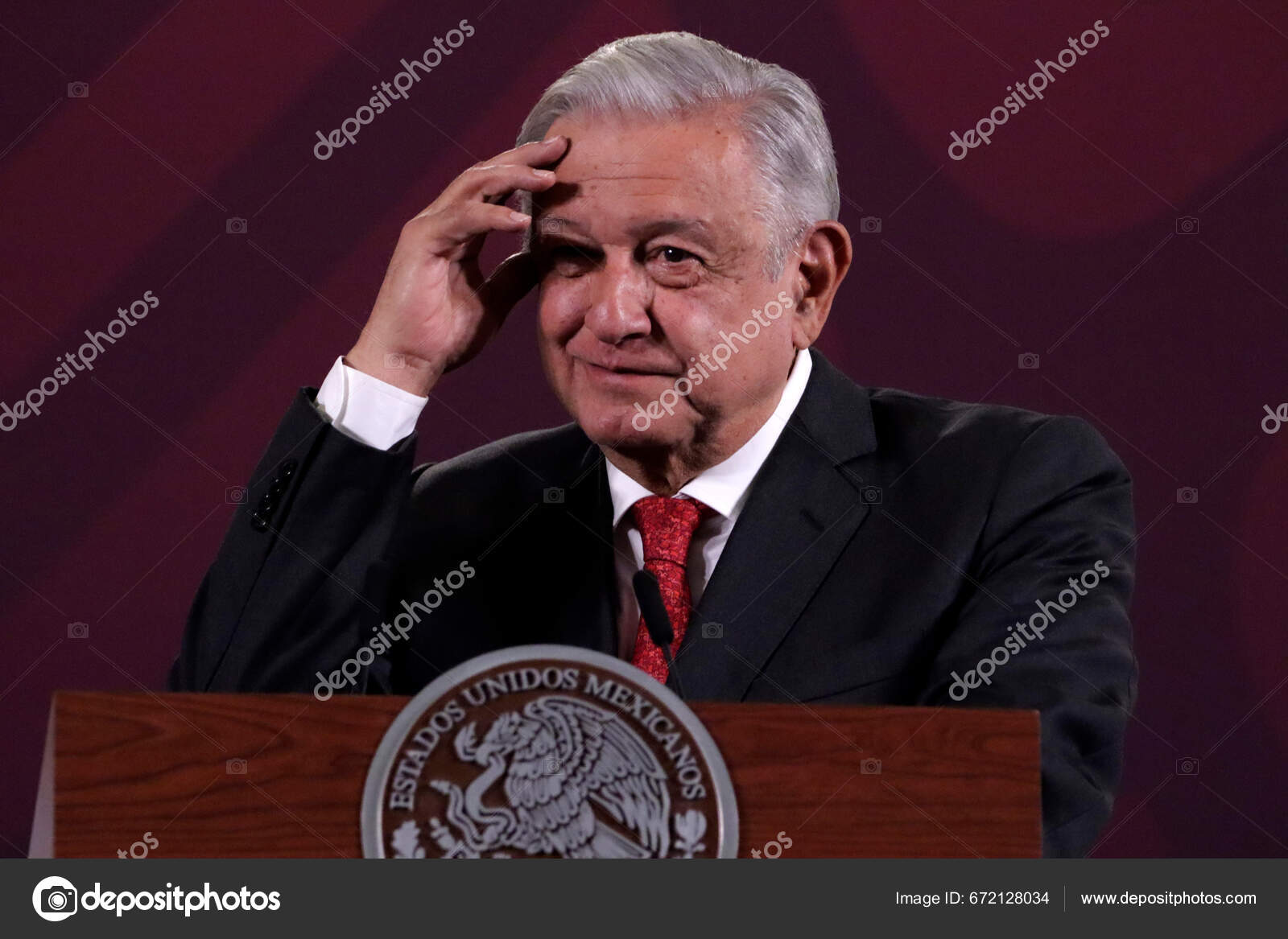 August 2023 Mexico City Mexico President Mexico Andres Manuel Lopez