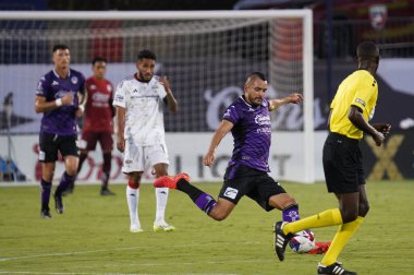 2 Ağustos 2023, Frisco, Teksas, ABD: Mazatlan 'dan Sergio Flores Toyota Stadyumu' nda FC Dallas ve Mazatlan arasında oynanan Lig Kupası karşılaşmasında