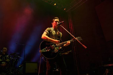 11 Ağustos 2023, Mexico City, Meksika: Amerikalı şarkıcı Drake Bell, Non Stop Flight turnesi kapsamında BB Auditorium 'da sahne aldı. 11 Ağustos 2023 'te Mexico City, Meksika