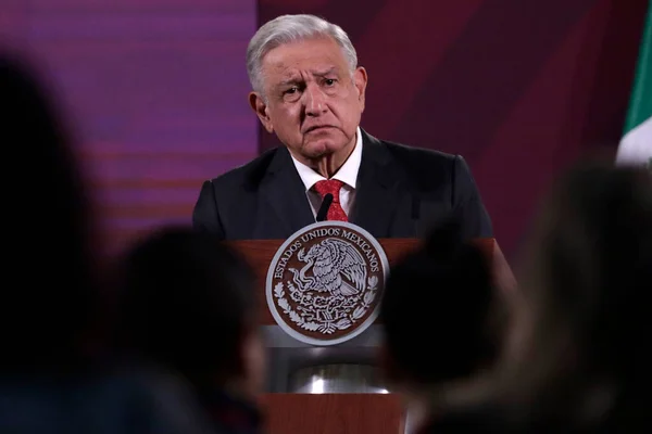Août 2023 Mexico Mexique Président Mexique Andres Manuel Lopez Obrador — Photo