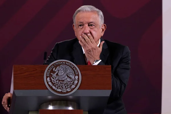 2023 Augusztus Mexikóváros Mexikó Mexikói Elnök Andres Manuel Lopez Obrador — Stock Fotó