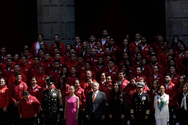 June 2023 Mexico City Mexico President Mexico Andres Manuel Lopez — Stock Photo, Image
