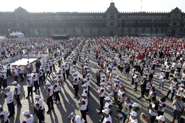 Junho 2023 Cidade México México Cerca 000 Pessoas Participaram Aula — Fotografia de Stock