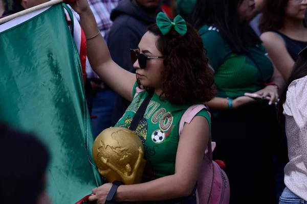 Novembre 2022 Mexico Mexique Les Fans Mexicains Assistent Fan Fest — Photo