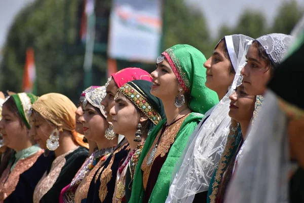 Augustus 2023 Srinagar India 77Ste Onafhankelijkheidsdag Viering Kasjmir Culturele Programma — Stockfoto