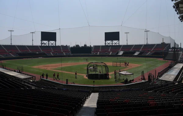 Mart 2023 Mexico City Meksika Diablos Rojos Mexico Beyzbol Takımı — Stok fotoğraf
