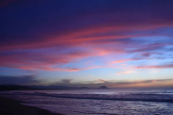 Dawn Heavenly Mazunte Beach Beautiful Place Oaxaca — Stock Photo, Image