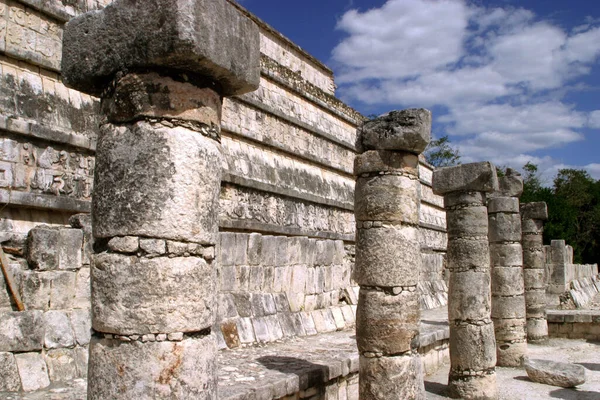General View Chichen Itza Archaeological Area Symbol Knowledge Place Worship — Stock Photo, Image
