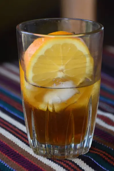 Close Bebida Alcoólica Refrescante — Fotografia de Stock