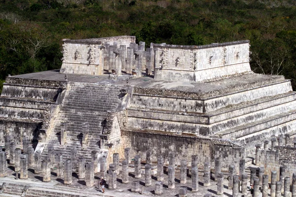 Vista General Del Área Arqueológica Chichén Itzá Símbolo Del Conocimiento —  Fotos de Stock