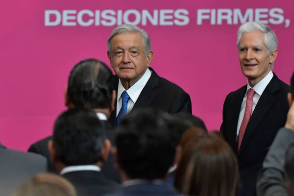Szeptember 2023 Toluca Mexikó Andres Manuel Lpez Obrador Mexikó Elnöke — Stock Fotó
