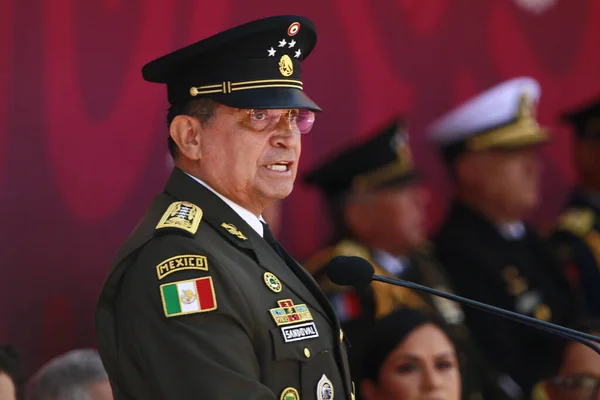Ciudad México México Septiembre 2023 Luis Cresencio Sandoval Secretario Defensa —  Fotos de Stock