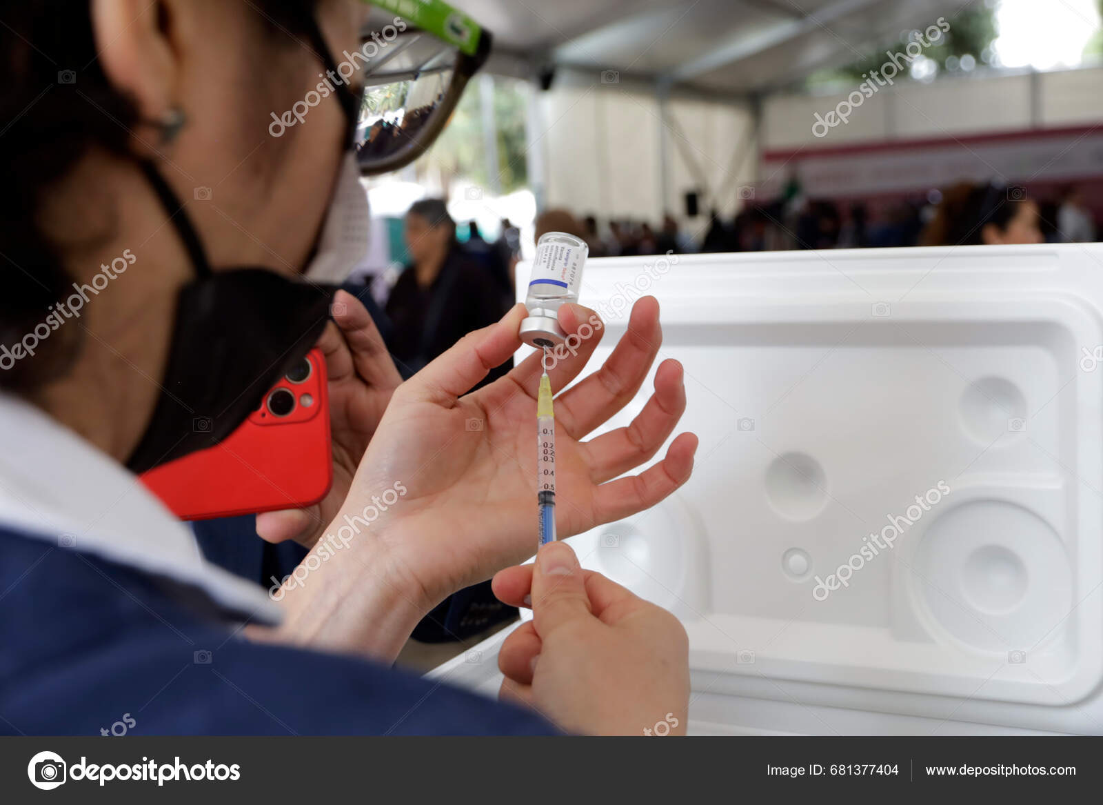 October 2023 Mexico City Mexico Health Personnel Mexican Institute