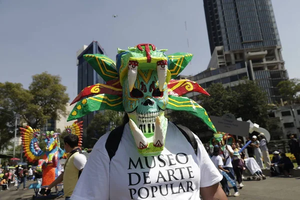 October 2023 Mexico City Mexico Monumental Alebrijes Parade Runs Reforma — Stock Photo, Image
