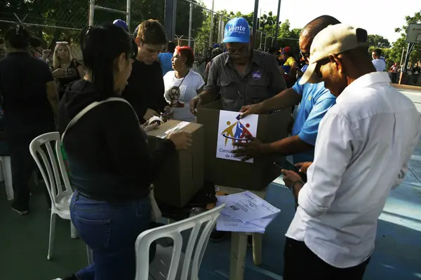 Ottobre 2023 Zulia Venezuela Gli Elettori Venezuelani Partecipano Alle Urne — Foto Stock