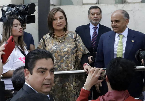 Ekim 2023 Mexico City Meksika Senatörü Meksika Geniş Cephe Başkan — Stok fotoğraf