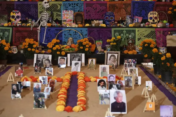 Oktober 2023 Mexiko Stadt Mexiko Anlässlich Des Tages Der Toten — Stockfoto