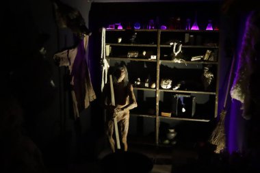 26 Ekim 2023, Mexico City, Meksika: Malleus Maleficarum Exhibition, Mexico City 'deki Ulusal Özerk Üniversitesi Müzesi' nin Cadı ve Büyücülerin Tarihi